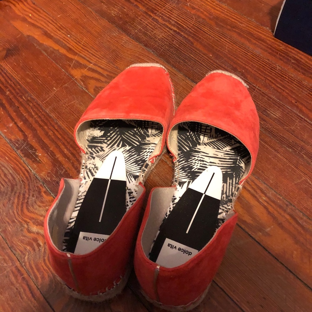 Orange Espadrilles - image 2